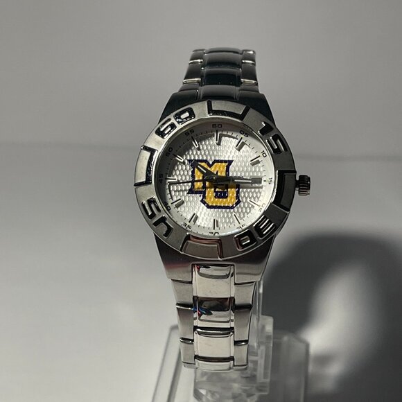 Marquette Golden Eagles NCAA Women's Stainless-Steel Watch by Fossil NEW - Picture 1 of 6